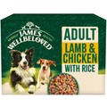 James Wellbeloved Adult Lamb & Chicken in Gravy Pouches for Dogs