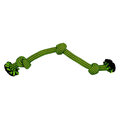 Jolly Pets Knot-n-Chew 3 Knot Rope Green/Black