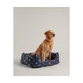 Joules Dog Print Box Bed