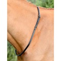 Kincade Classic Leather Neck Strap Black for Horses