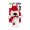 KONG Christmas Softies Assorted Bear Cat Toy