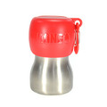 KONG H2O Stainless Steel Dog Water Bottle Red
