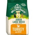 James Wellbeloved Large Breed Junior Dog Dry Food Turkey