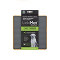 LickiMat Tuff Soother Mat for Dogs Orange