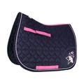 Little Rider The Princess and the Pony Navy & Peach Saddle Pad