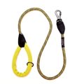 Long Paws Comfort Collection Rope Lead Green with Screw Lock Karabiner