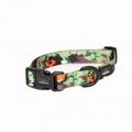Long Paws Earth Friendly Trig Point Collar Citrus Army Camo