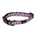 Long Paws Funk The Dog Collar Pink Leopard