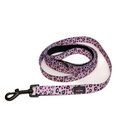Long Paws Funk The Dog Lead Pink Leopard