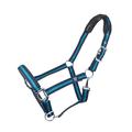 Mark Todd Deluxe Padded Headcollar with Leadrope Navy & Petrol