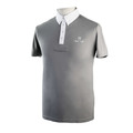 Mark Todd Light Grey/White Short Sleeve Mens Competition Shirt