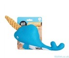 Ministry Of Pets Nancy The Narwhal Plush Dog Toy