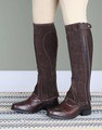 Moretta Adults Suede Half Chaps Brown