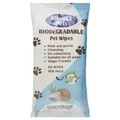 Nialqua Biodegradable Pet Wipes Coconut Fragranced for Dogs