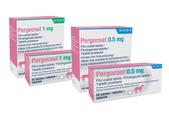 Pergocoat film-coated tablets for horses
