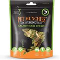 Pet Munchies Natural Wild Gourmet Large Salmon Chews for Dogs