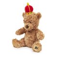 Petface Coronation Royal Berti Bear Plush Dog Toy