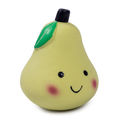 Petface Foodie Faces Latex Pear Dog Toy
