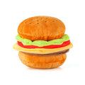 PLAY American Classic Burger Dog Toy