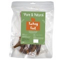 Pure & Natural Turkey Feet Dog Treats