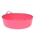 Red Gorilla Tub Large Shallow Pink for Horses