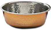 Rosewood Deluxe Steel Copper Pet Bowl