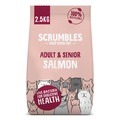 Scrumbles Salmon Dry Cat Food for Adult & Senior Cats