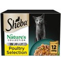 Sheba Natures Collection Poultry Collection in Jelly Cat Pouches