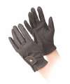 Shires Aubrion PU Riding Gloves Brown