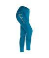 Shires Aubrion Team Winter Riding Tights Teal Young Rider