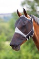 Shires Fine Mesh Fly Mask With Ear Hole & Nose Black