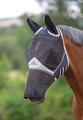 Shires Fine Mesh Fly Mask with Ears & Nose Black