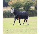 Shires Highlander Plus 200 Combo Turnout Rug for Horses Black