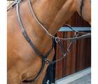 Shires Lusso Horse Breastplate Black