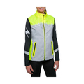 Silva Flash Lightweight Duo Reflective Ladies Gilet by Hy Equestrian Yellow/Reflective Silver