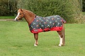 StormX Original Tractor Collection 0g Turnout Rug Grey/Red