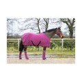 Supreme Products Dotty Fleece Rug for Horses Magical Mulberry