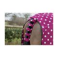 Supreme Products Dotty Fleece Tail Guard for Horses Magical Mulberry