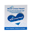 The Blue Cross Heart Badge for the Blue Cross Charity