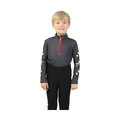 Tractor Collection Child's Base Layer By Little Knight Charcoal Grey & Red