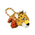 KONG Cozie Tuggz Cheetah Dog Toy