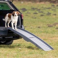 Trixie 3-Fold Grey Ramp Plastic/TPR for Dogs