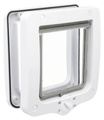 Trixie 4-Way Flap Door for Cats White