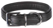 Trixie Active Comfort Leather Collar for Dogs Black