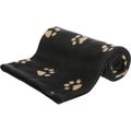 Trixie Barney Fleece Blanket for Dogs Black/Beige