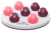 Trixie Cat Activity Solitaire Strategy Game Berry/Pink/Light Grey