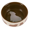 Trixie Ceramic Bowl with Guinea Pig Motif