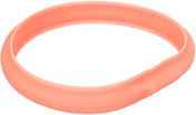 Trixie Flash light band USB For Dogs Silicone Coral