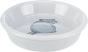 Trixie Grey Ceramic Bowl for Cats
