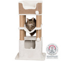 Trixie Lucano Scratching Post White/Taupe for Cats
